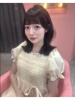 ボタン シブヤ(VOTAN SHIBUYA)&nbsp;ピンクラベンダー/アイドルヘア/渋谷/レイヤー/顔まわり