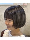 顔まわりデザインボブ