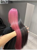くびれヘア/アプリコットオレンジ/夏のヘアアレンジ/名古屋