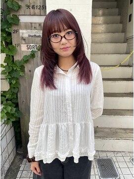 ニコフクオカヘアーメイク(NIKO Fukuoka Hair Make) 《NIKO》ザクザクお顔まわりレイヤーカット福岡天神