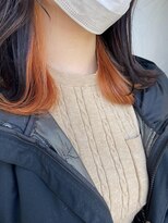 アニー 松戸(ANNI)&nbsp;ホワイトグレージュ/ミニウルフ/デジタルパーマ/チェリーブラウ