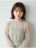 透明感シースルーボブ／岡山イオン５分
