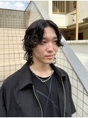 ウルフパーマ/ウルフカット/メンズパーマ/レイヤーカット