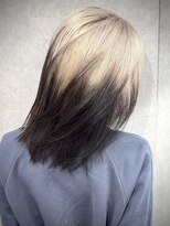 いろあそび 八王子&nbsp;【ルーツカラー】ホワイトベージュ×ブラック