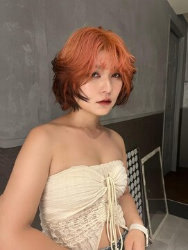 キャロルガーデンズ ボコカ 表参道(Carroll Gardens bococa) 【riNa】ルーツカラー、デザインカラー、オレンジ