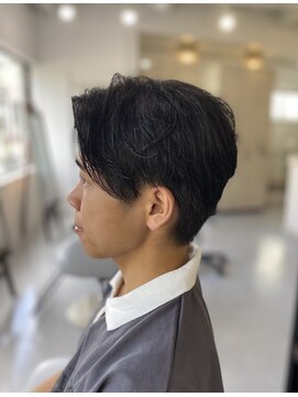 ソイクフ 高田馬場店(SOY-KUFU) 20代30代40代◎刈り上げセンターパートフェザーパーマ