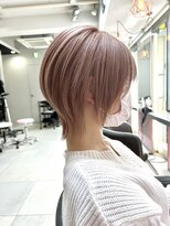 ユーフォリア エヌ 池袋サンシャイン通り店(Euphoria +n)&nbsp;10代20代30代/ホワイトピンクとの相性◎ショートウルフ