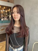 グローバルヘアー バランス(global hair BALANCE) 10代20代/レイヤーカット/ボルドー
