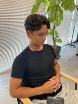 ベルライズアカデミー(BELRIZE Academy)&nbsp;Men's hair  perm  Ralphcurl．  Kimiya．