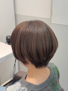 hair salon Heir【4月19日NEW OPEN(予定)】 くびれショート40代50代グレイカラー白髪染め白髪ぼかし