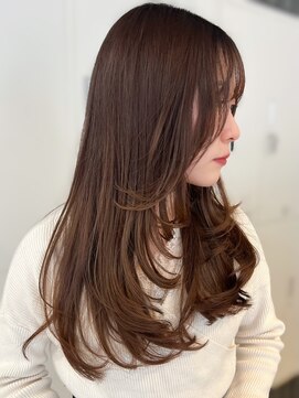 リアンバイアリュール(Lian by Allure) レイヤーカットハッシュカットミディアムレイヤーボブショート