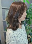 ミディアムレイヤー×オリーブベージュ
