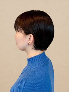ヘアーアソシエイワイ(Hair Associe IWAI) 耳かけショートボブ