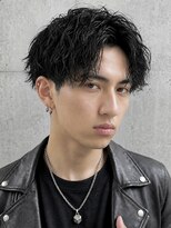 ヘッドストック(HEAD STOCK) ソフトツイスト縦落ちパーマツイストシャドウパーマツイスパ