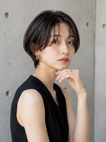 ウィールール 手稲店(WE RULE) 30代・40代 艶感大人ハンサムショート×髪質改善カラー