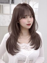 コア 銀座(COA)&nbsp;前髪×顔まわりカット｜韓国ロングレイヤー