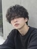 【学生でも挑戦しやすい】メンズカット+ニュアンスパーマ［藤井寺メンズ］