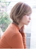 横から見てもシルエットが綺麗なショートカット♪