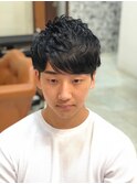 【王道スタイル】束感ショートマッシュ