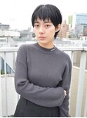 ギザギザバングショート