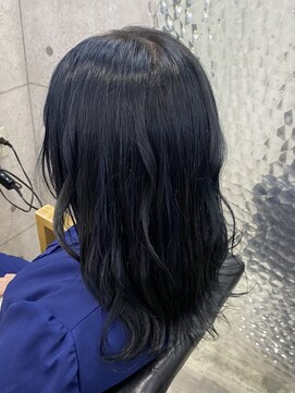 ヘアサロン ドットプラス 町田店(dot. plus) ダークネイビーグレー