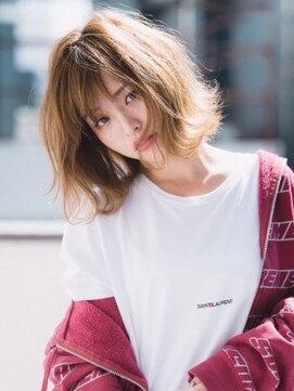 マーブルトウキョウネオリーブ(marbles tokyo neolive) ボブでも3Dカラーがオススメ♪ハイライトで透け感たっぷり☆