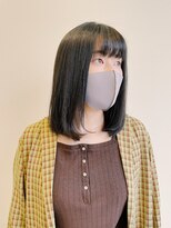 アヴァンセ サニー美容室&nbsp;ミディアムストレート