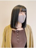 ミディアムストレート