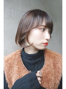 ゼンコー キチジョウジ シェール(ZENKO KICHIJOJI chere) zenko吉祥寺シェール ボブ/韓国ボブ/インナーカラー/小顔カット
