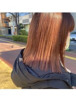 ポルテバイネオリーブ(Porte by neolive)&nbsp;ぷつっとボブ × オレンジカラー