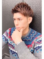 ロンド ロビン 栄(Lond robin)&nbsp;【Lond robin】高瀬慎也アップバングサイドパートツーブロ