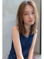 オースティン 調布アミックス(AUSTIN)&nbsp;大人かわいい前髪セシルカットココアブラウンフリンジウェーブ