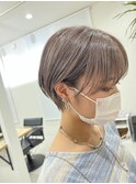 【LS HAIR菊地】マッシュショート　ハイトーンショート