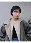 丸み×ショート