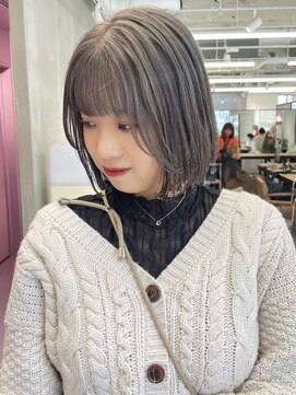 オジョマノ(OjOmano) 千歳烏山OjOmano 髪質改善トリートメント デザインカラー ハルミ