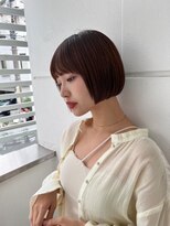 サンド 鹿児島中央(sand)&nbsp;黒髪/グレーベージュ/レイヤーロング/前髪パーマ[鹿児島中央駅]