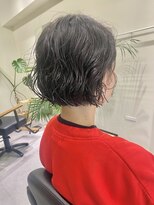 フイ(HUI)&nbsp;愛されボブパーマ☆20代30代ショートカットボブ