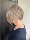 白髪染めを使わない 白髪ぼかし