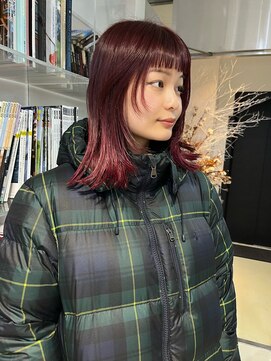 ポピンズ(poppins) ワインレッドスタイル