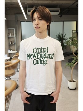 ヴァンシィー(VANCY) 【メンズカット/及川純】センターパート/シースルーマッシュ