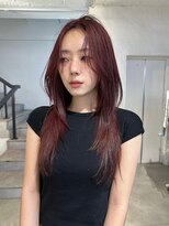 ゼスト パーク(ZEST PARK)&nbsp;韓国ヘアミディアムレイヤーカット　kanon