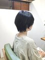 ミオ(mio) 黒髪でも重く見えないカット♪ボブやショートヘア大好きです!