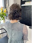 ＊THE  RIRE.  結婚式お呼ばれ×ハーフアップアレンジ＊