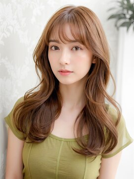 アーダーヘアーサロン 鯖江店(ADER HAIR SALON) 大人かわいい 20代30代 韓国風 くびれロング