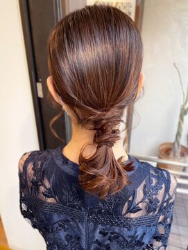 ティダスマイル ふじみ野店(tida smile) ドレスアップ_ヘアアレンジお客様スタイル