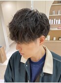 【RYOSUKE】メンズマッシュ_メンズパーマ_癖毛風パーマ