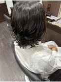 強めパーマ