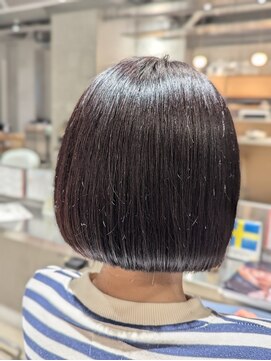 オーガニック リブ 川越(organic+live) 20代30代ミニボブ小顔美肌ストレート丸み