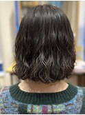 半年そのままOK♪長持ちボブパーマ