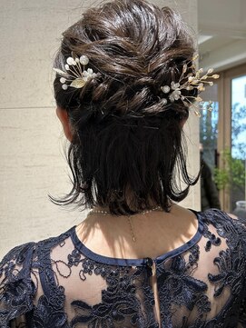 バディ 中野駅前店(BUDDY) お呼ばれアレンジ【中野美容室/阿佐ヶ谷/高円寺/ヘアセット/】